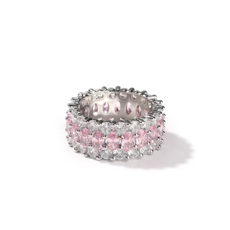 Icy Pink Princess Ring