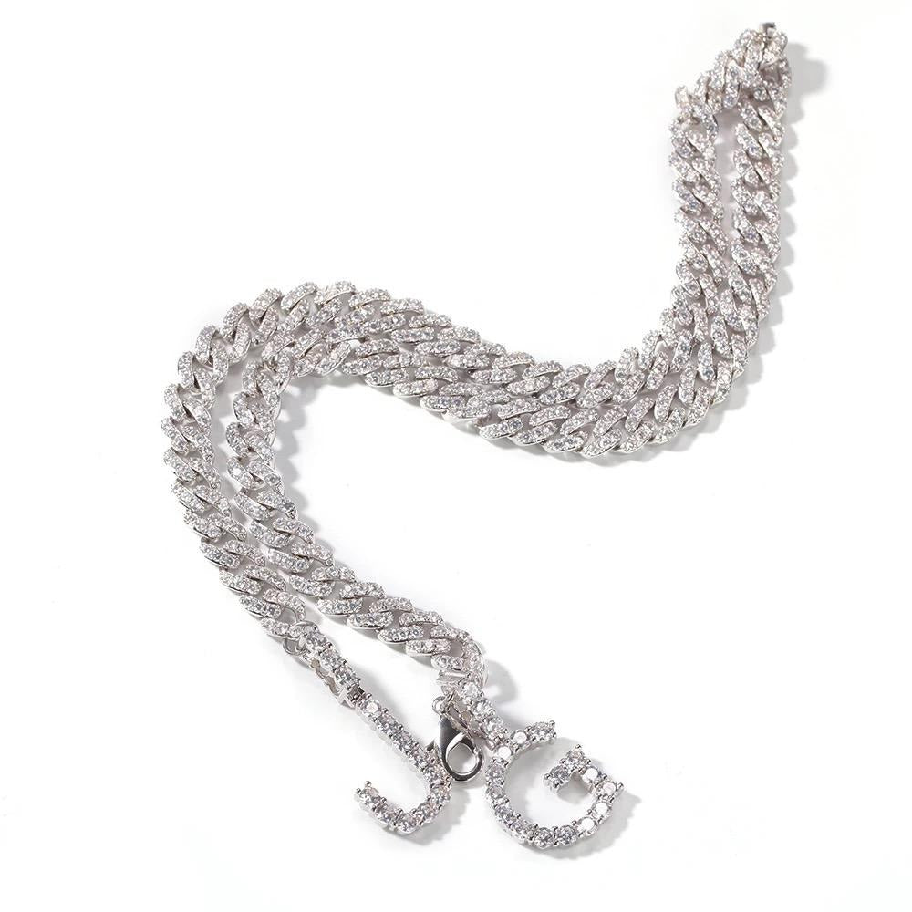 Custom Initial Cuban Chain