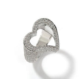 Heart Swirl Ring