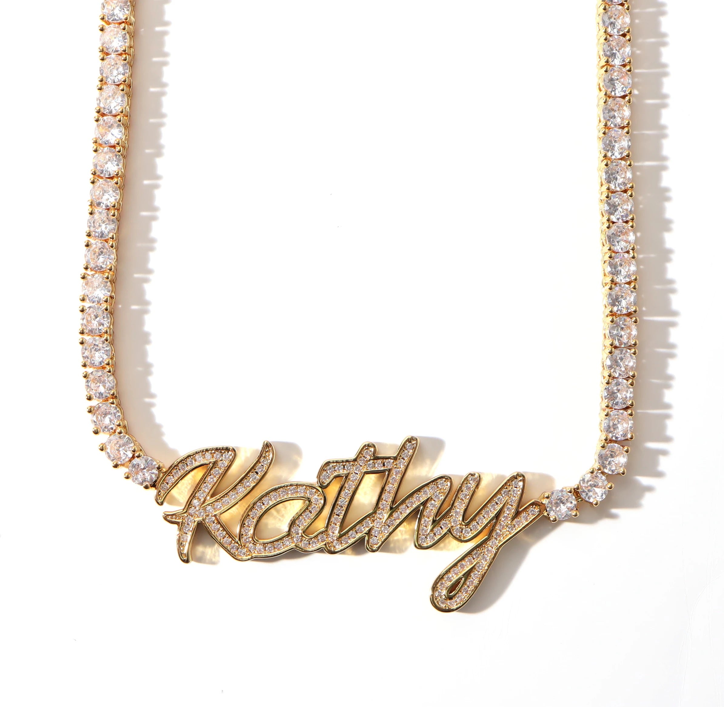 Icy Girl Custom Tennis Necklace