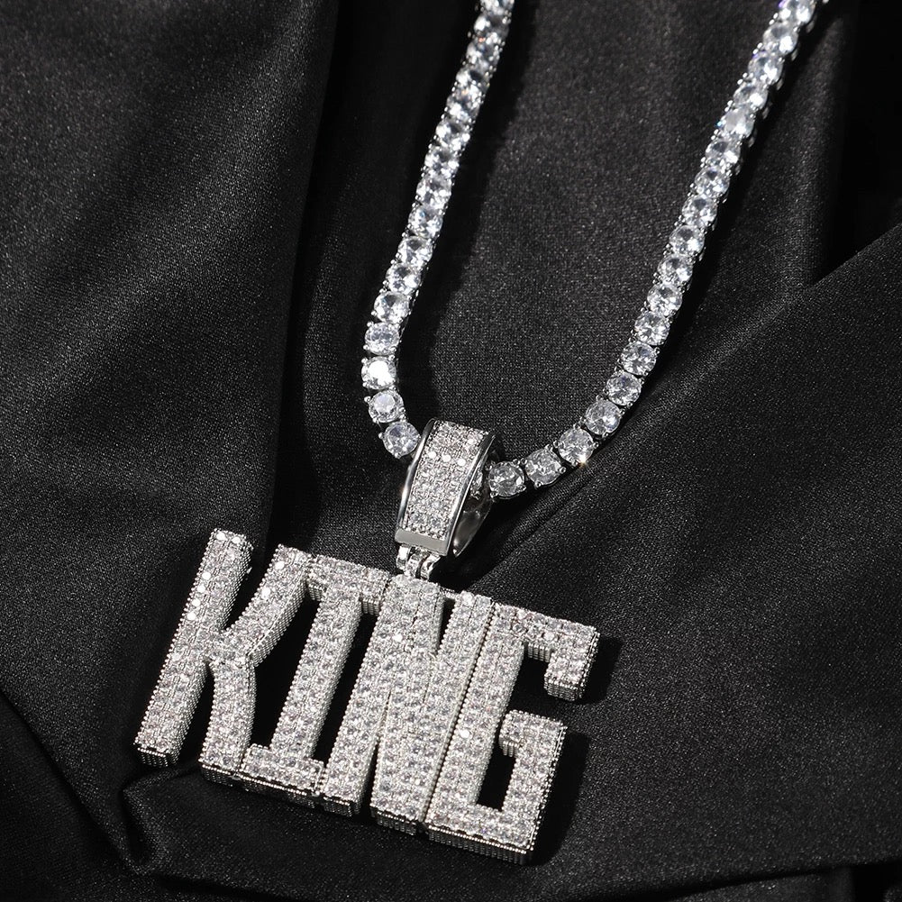 Icy Custom Square Necklace