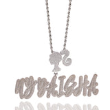 Custom Barbie Rope Chain Necklace