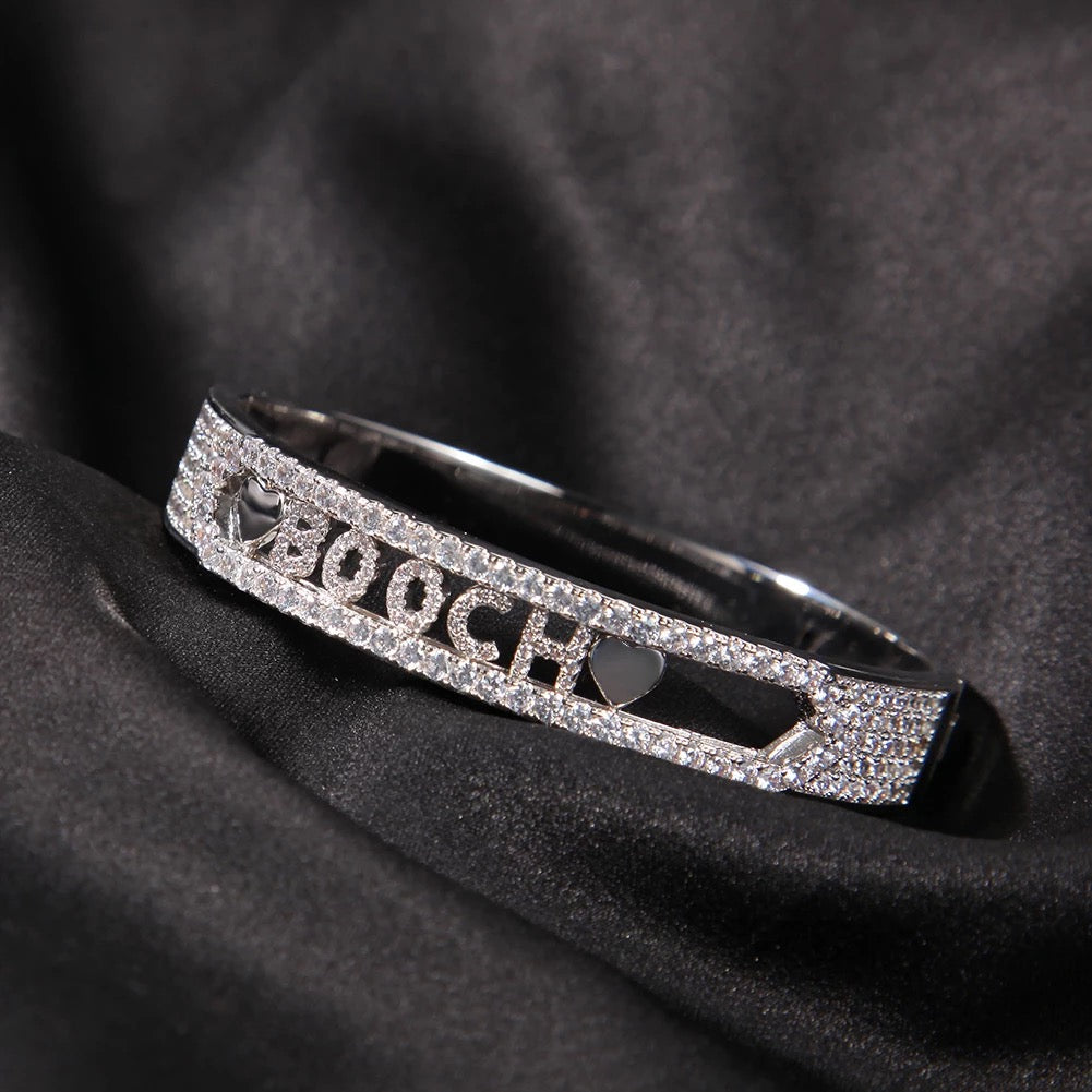 Thick Custom Name Bangle