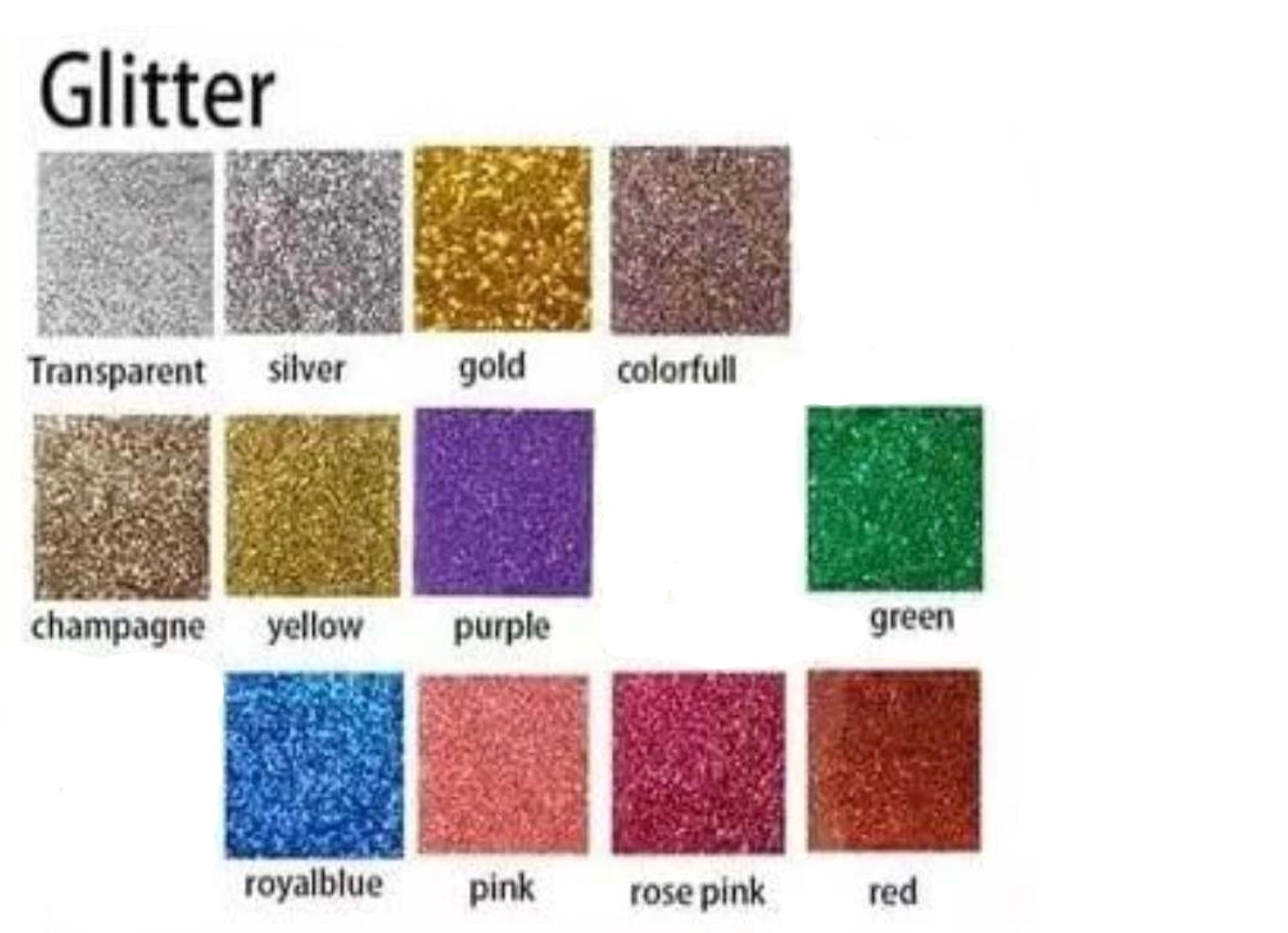 Glitter Plated Nameplate Necklace