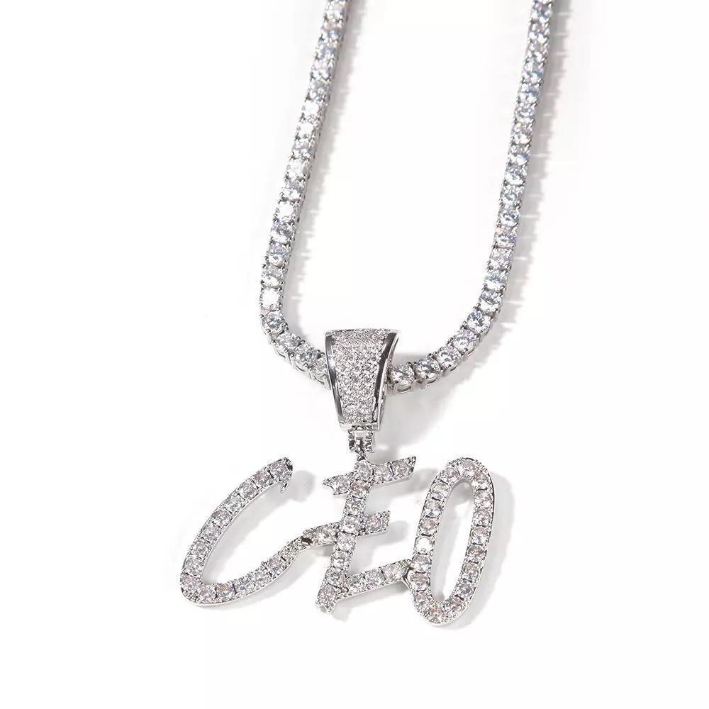 Icy Custom Font Necklace