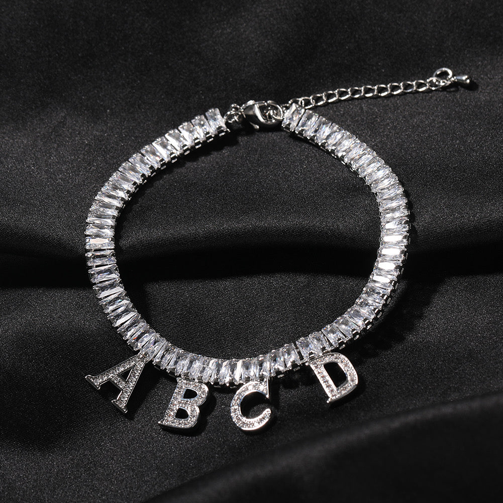 Custom Name Tennis Anklet