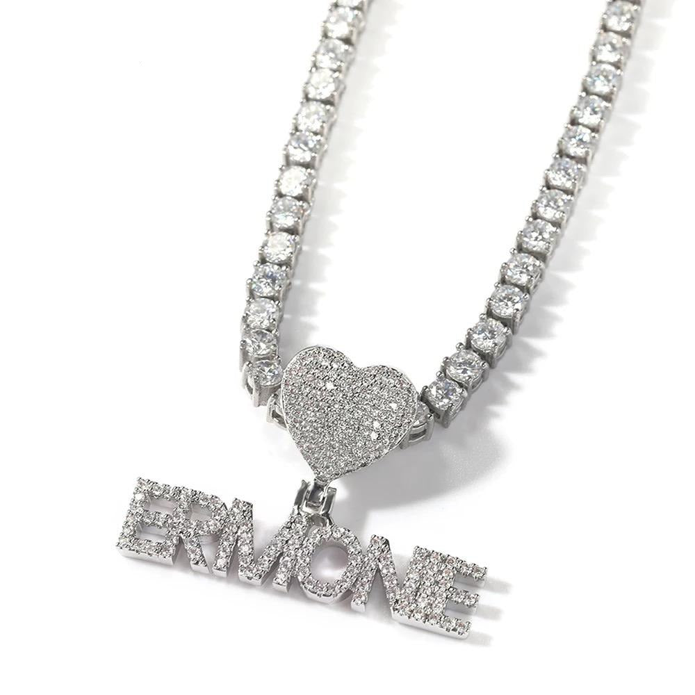 Custom Mini Heart Necklace