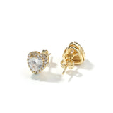 Icy Heart Studs