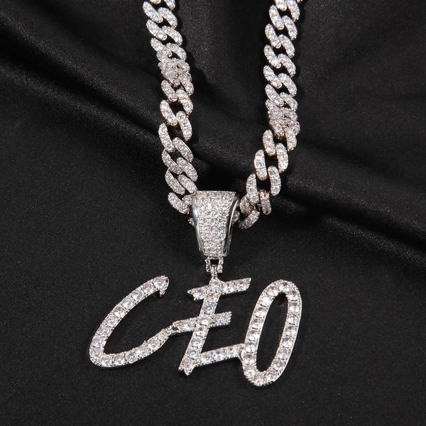 Icy Custom Font Necklace