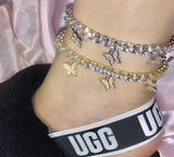 Butterfly Drip Anklet